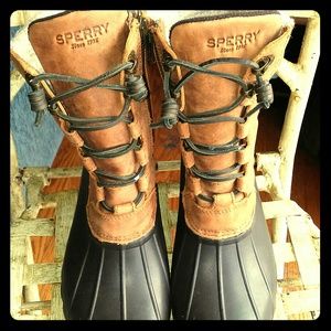 Womens sperry duck boots