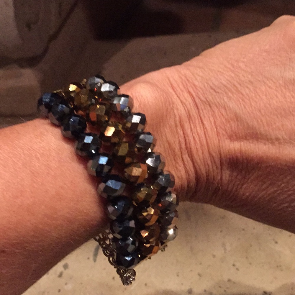 Triple Stranded Stretch Bracelet