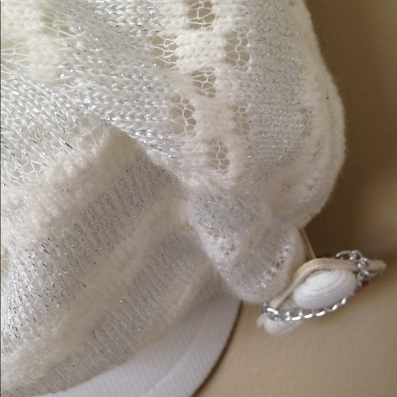 White Baker Boy Hat - Picture 2 of 4