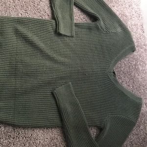 Olive green sweater