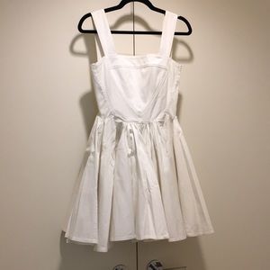 DG Dolce & Gabbana white dress with low back