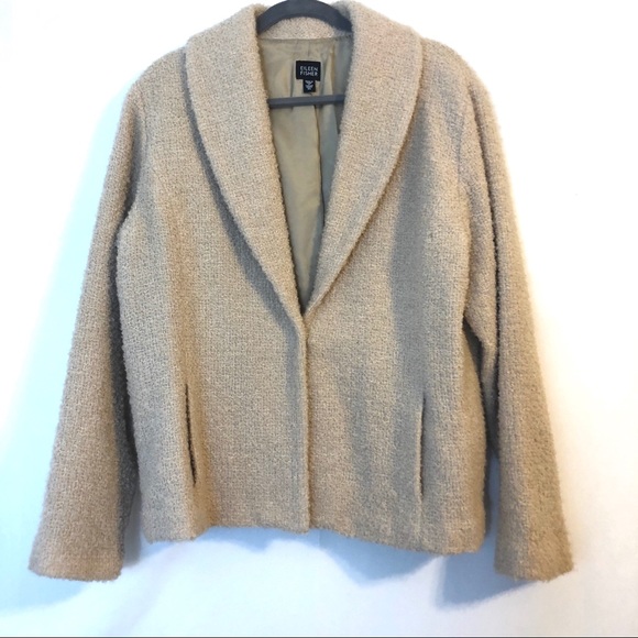 eileen fisher boucle jacket