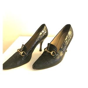 Vintage Crocodile Pumps