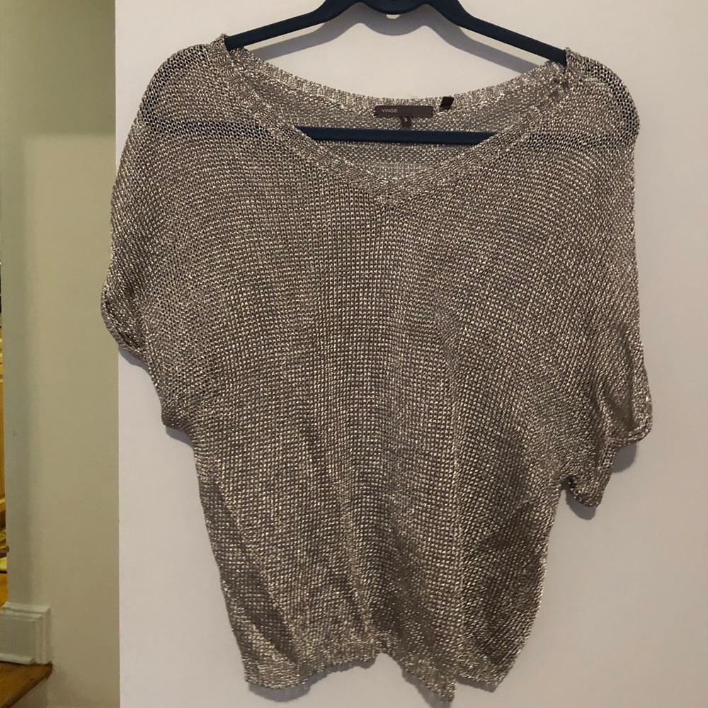 Vince metallic top