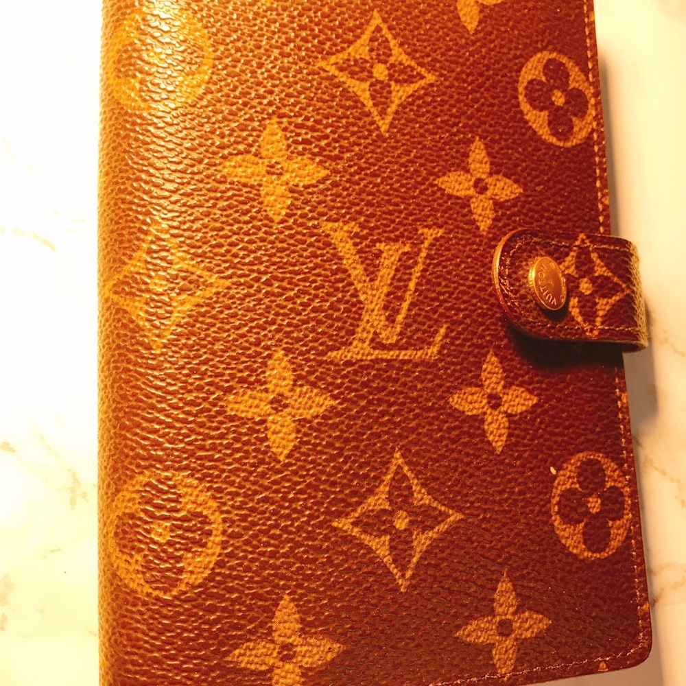 Authentic Louis Vuitton PM Agenda