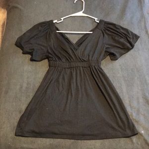 Black dress shirt
