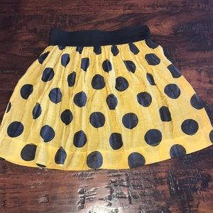 Polka dot skirt