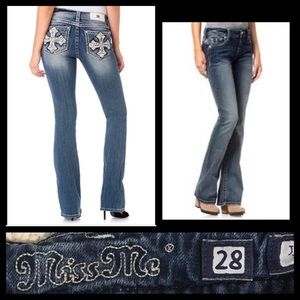 Miss me bootcut Jeans JP5046