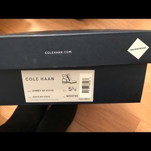 Cole Hann quinney waterproof suede bootie (40mm)