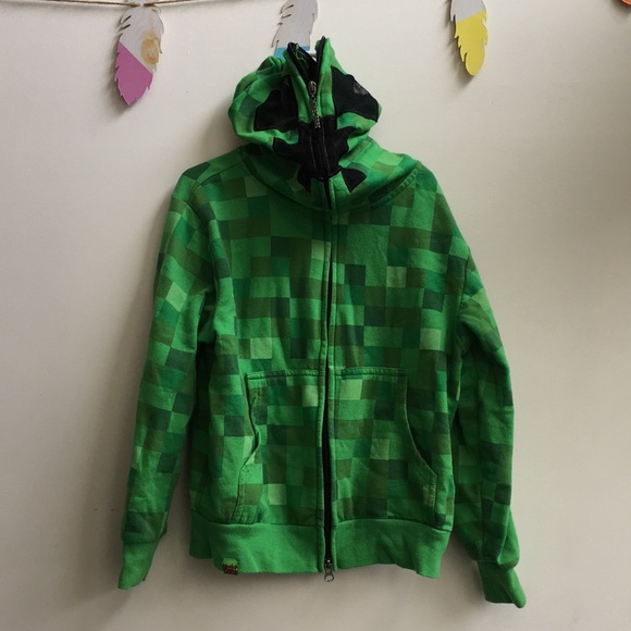 Minecraft Jinx Jackets Coats Minecraft By Jinx Jacket With Mesh Mask Hoodie 8 Poshmark