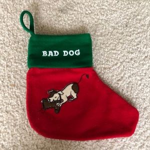 Good Dog/ Bad Dog Christmas Stocking