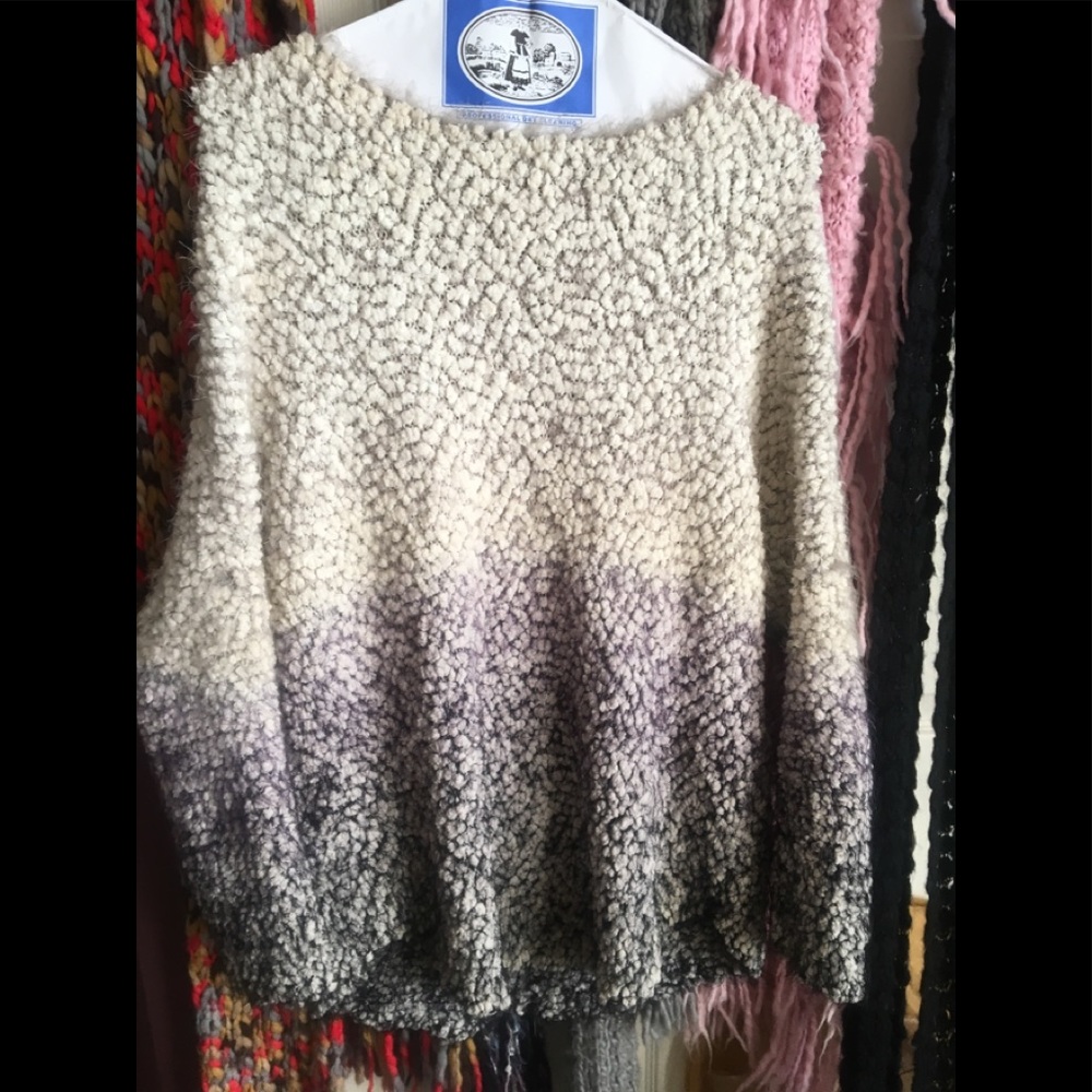 Beautiful sweater warm and multi colored