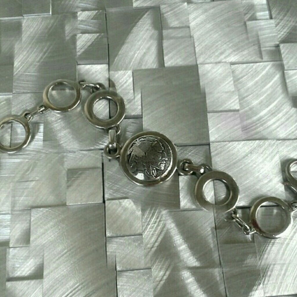 New Indian Head Nickle Bracelet - Picture 1 of 2