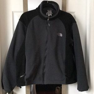 North face full zip fleece jacket