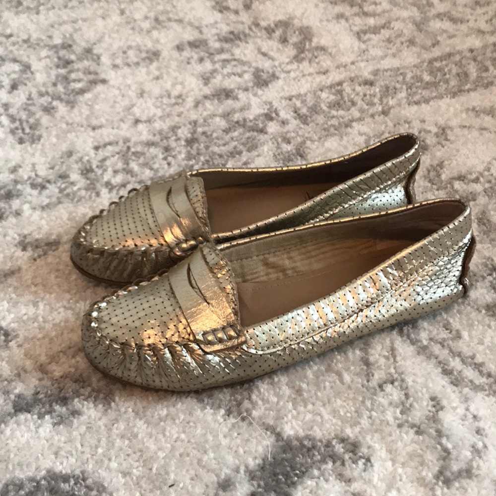 Steve Madden Murphey Gold Flats