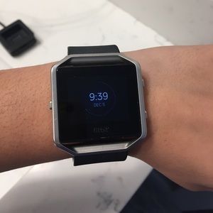 Gently worn, like new Fitbit blaze