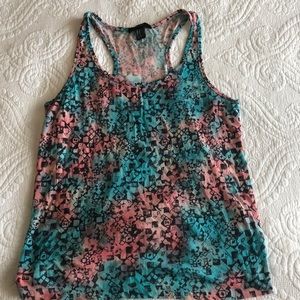 Blue and Pink tank