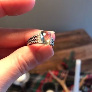 David Yurman prasiolite Wheaton ring