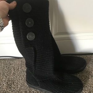 Knit Ugg boots