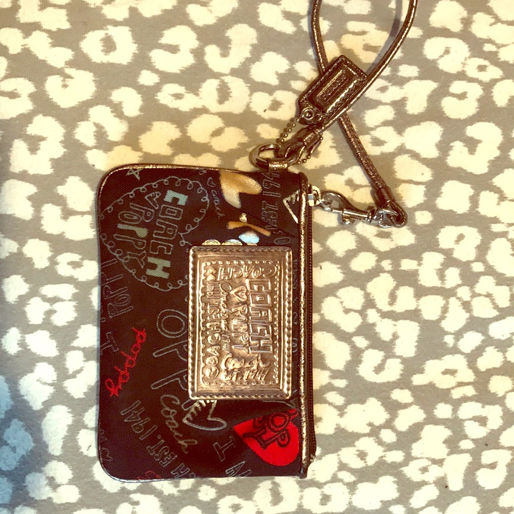 Coach wristlet (authentic)