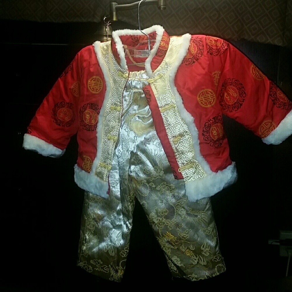 2 Piece Oriental Inspired Baby Outfit