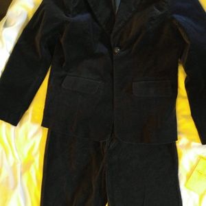 Velvet pant suit