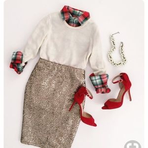Sequin Skirt
