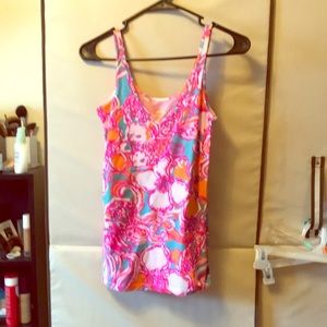 Lilly Pulitzer Printed Tabby V-Neck Tank top
