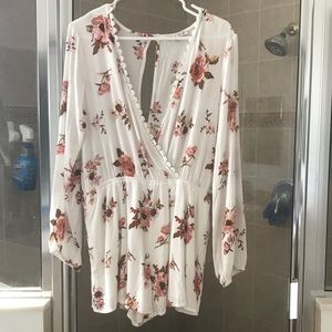 Floral romper