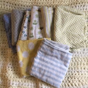 🌿 receiving baby blankets