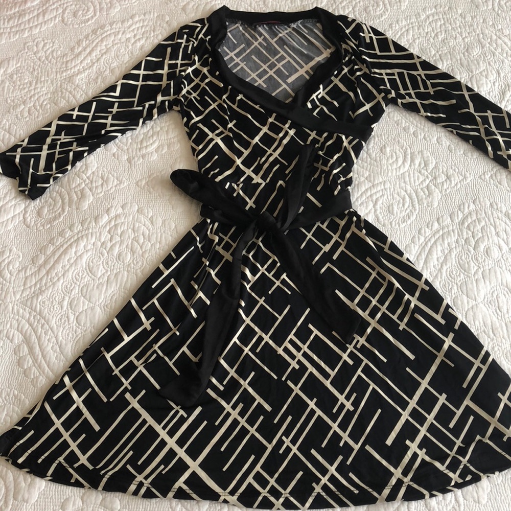 Black and White Dress