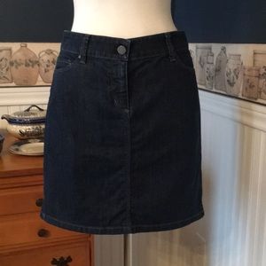 Ann Taylor Denim Skirt Size 4