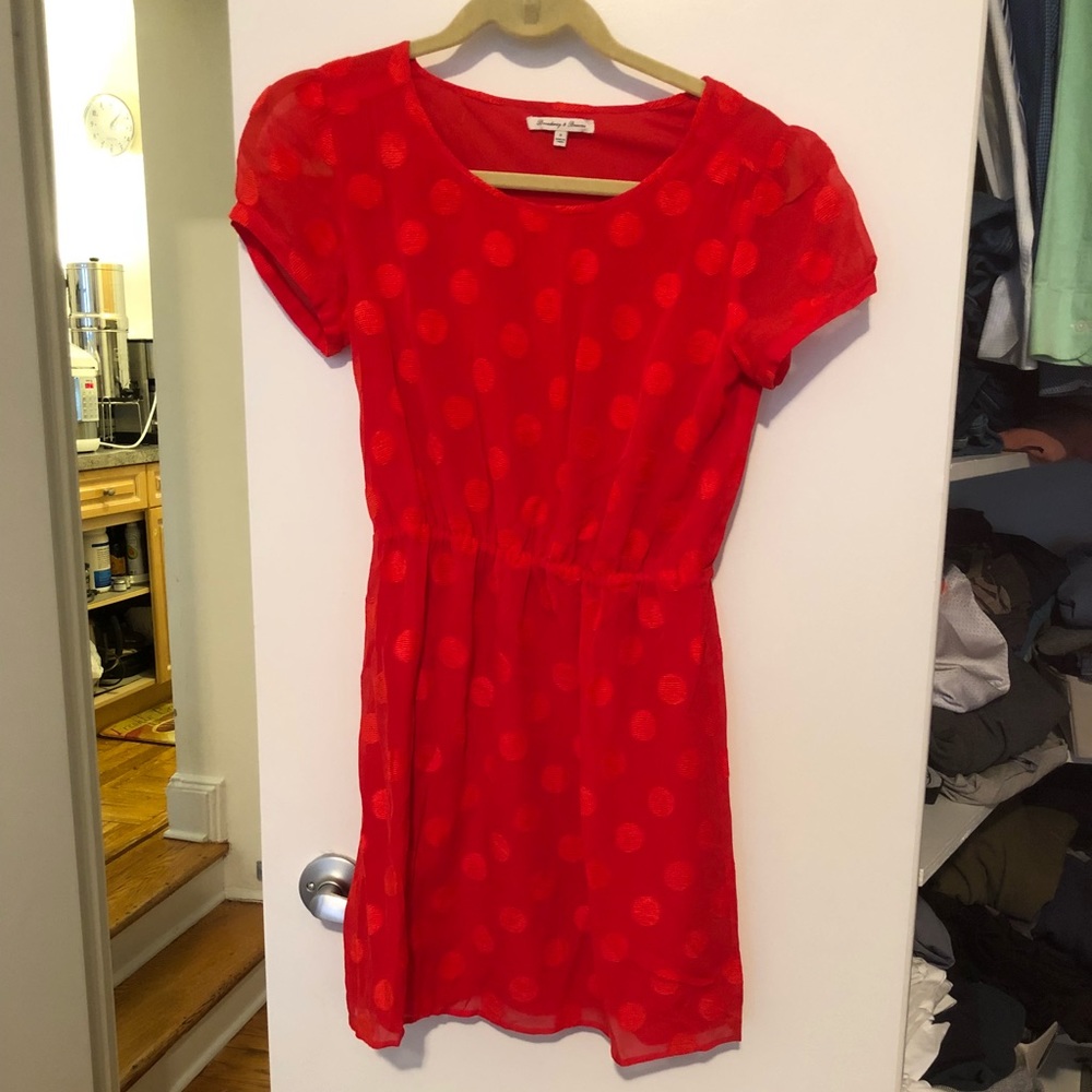 Madewell Red Dress