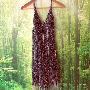 Vintage Niteline dress navy blue