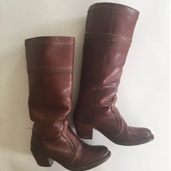 Frye Shoes - FRYE Jane boots ! Size 6 (chestnut/redwood)