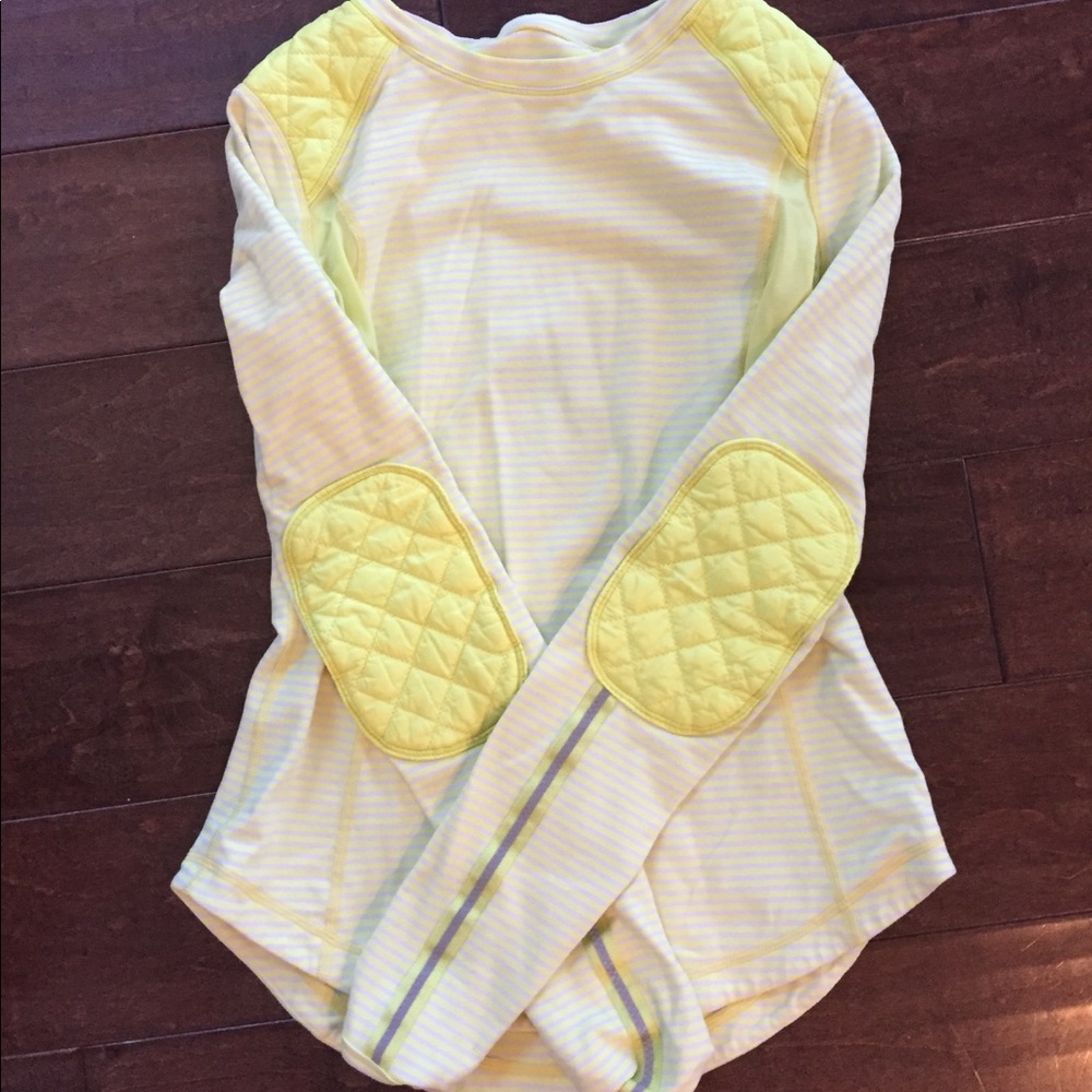 Ice queen yellow lululemon