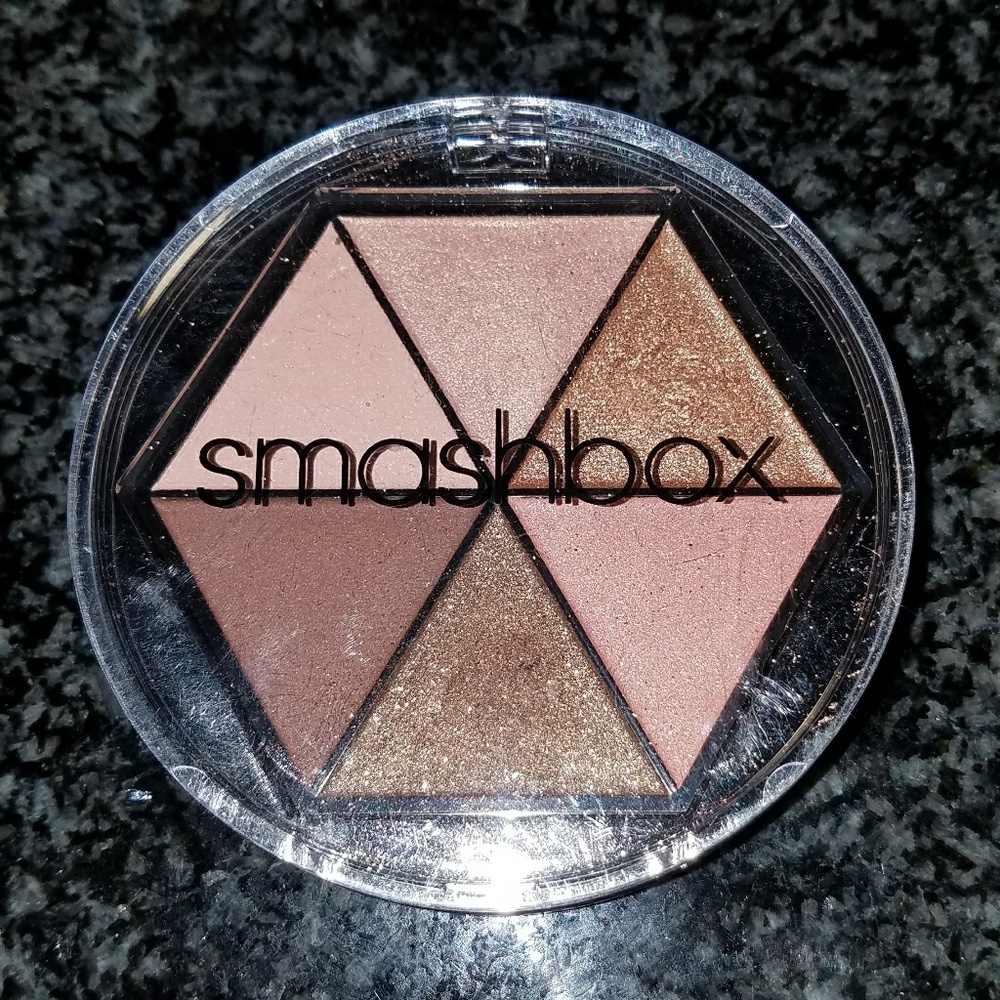 Smashbox cosmetics 6 brown/gold shadows