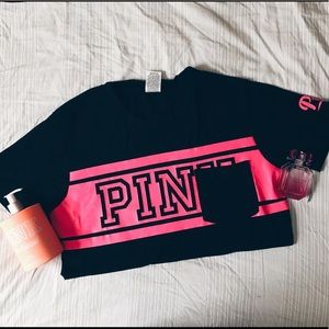 PINK Pocketed Tee!