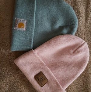 Carhartt and John Deere hats bundle