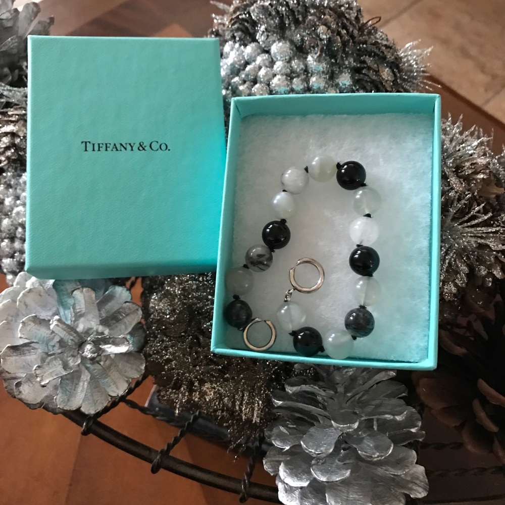 black & white marble bracelet