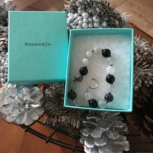 black & white marble bracelet