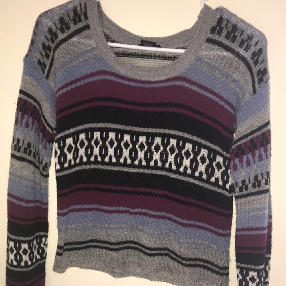 Printed Sweater