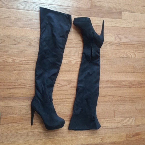 Thigh high boots - Picture 1 of 5