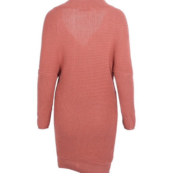 ‘Xael’ Brick Red Cross Over Dress - Picture 5 of 6