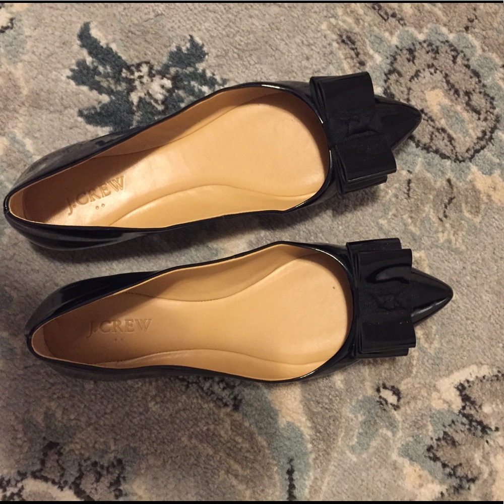 J.Crew Emery Bow Flats Size 8.5