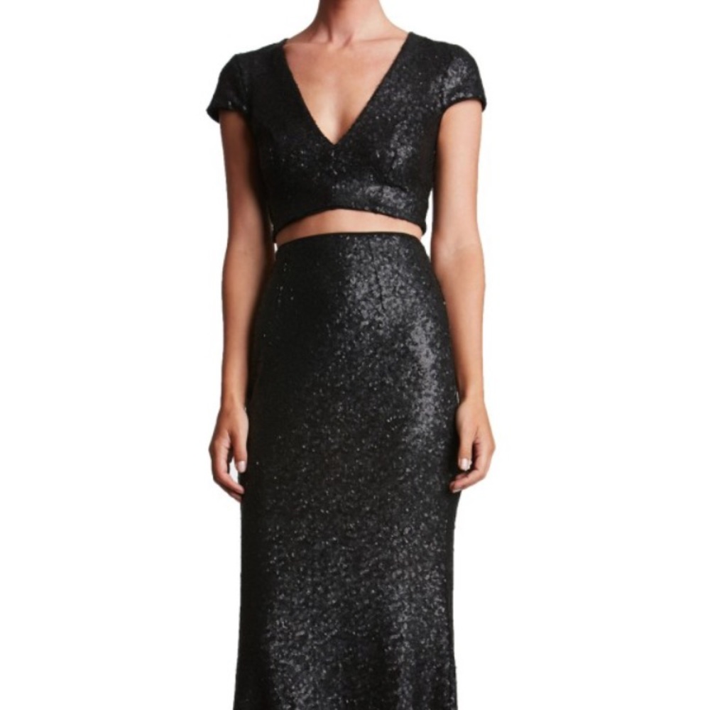 Sequined Formal Gown
