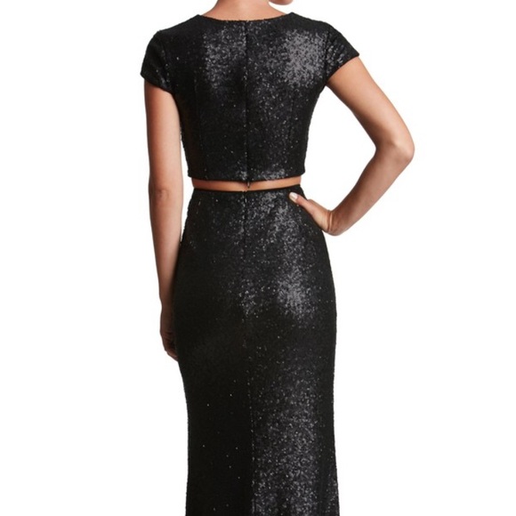 Sequined Formal Gown - Picture 3 of 5