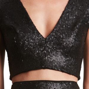 Sequined Formal Gown