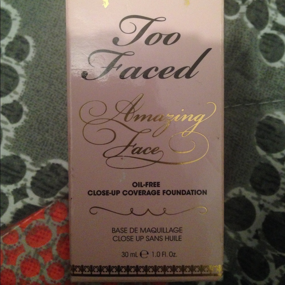 ⚜️FINAL PRICE⚜️ Too Faced Amazing Face Foundation