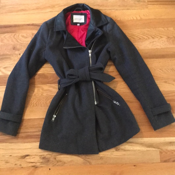 delias Jackets & Blazers - delia*s Grey wool peacoat- size small